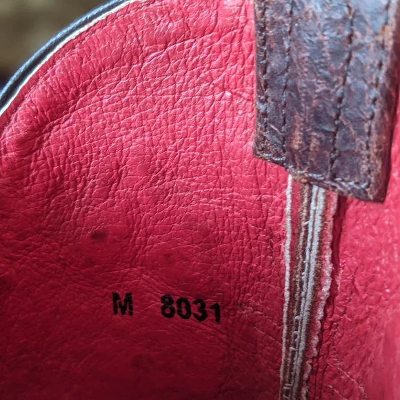 MACIE BEAN M8031 floral embroidered Sweet Sixteen snip toe cowgirl boots sz 7.5 - Picture 11 of 14